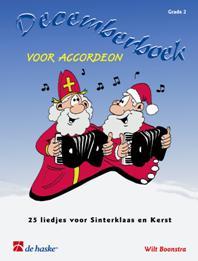 Decemberboek voor accordeon - 25 liedjes voor Sinterklaas en Kerst - pro akordeon